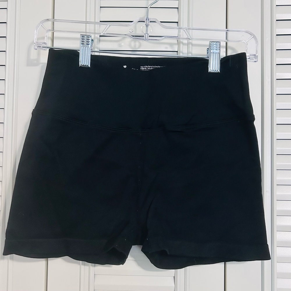 PINK Victoria's Secret Black Bike Shorts Size M/L